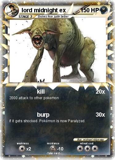 Pokemon lord midnight ex