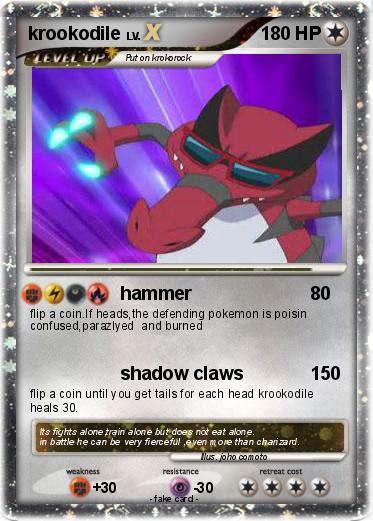 Pokemon krookodile
