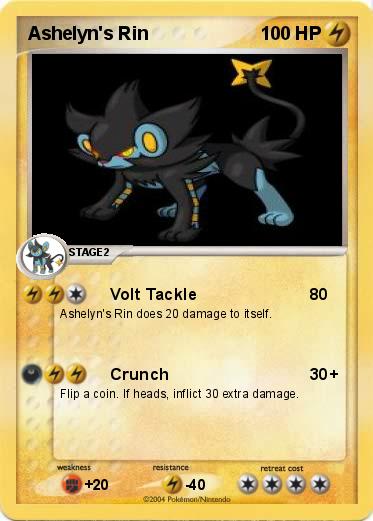 Pokemon Ashelyn's Rin