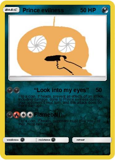 Pokemon Prince evilness