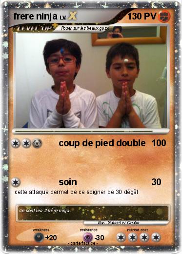 Pokemon frere ninja