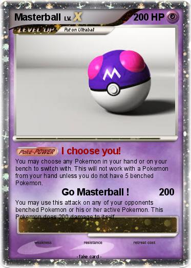 Pokemon Masterball