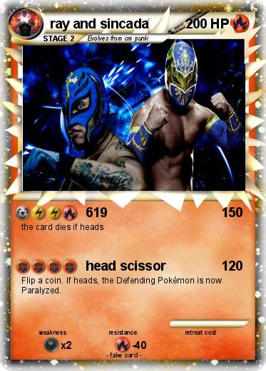Pokemon ray and sincada