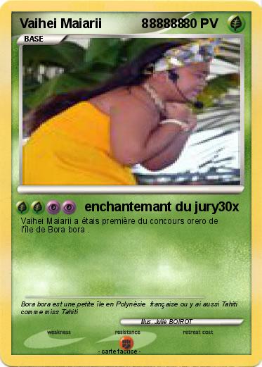 Pokemon Vaihei Maiarii           888888