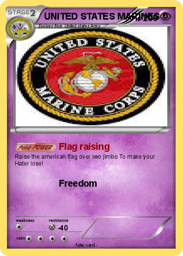 Pokemon UNITED STATES MARINES