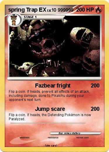 Pokemon spring Trap EX