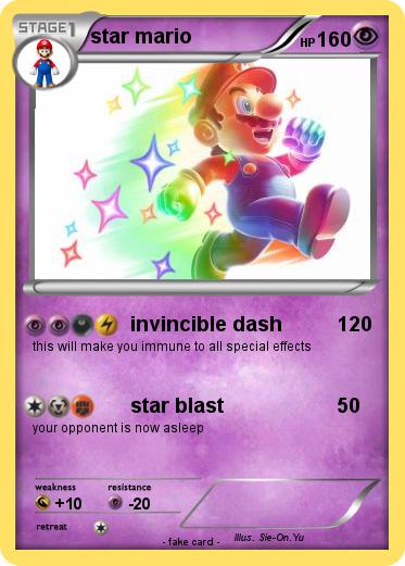 Pokemon star mario