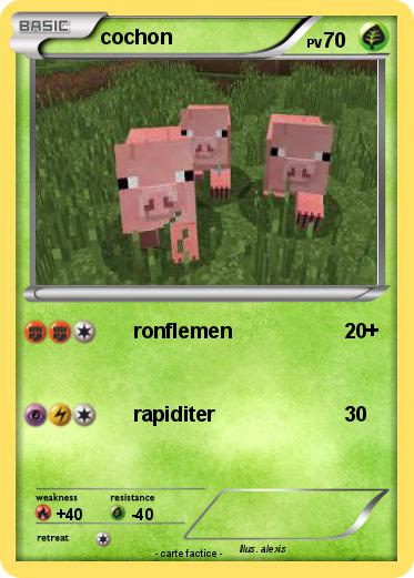Pokemon cochon