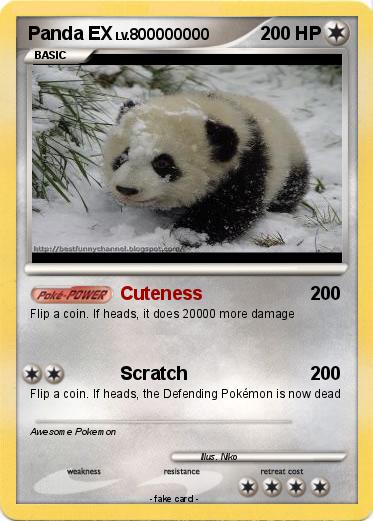 Pokemon Panda EX