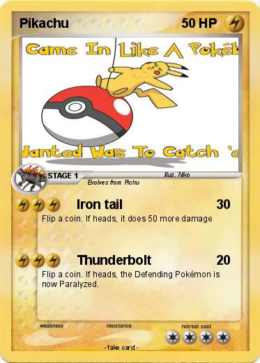 Pokemon Pikachu