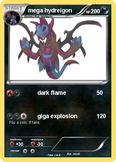 Pokemon mega hydreigon