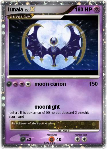 Pokemon lunala