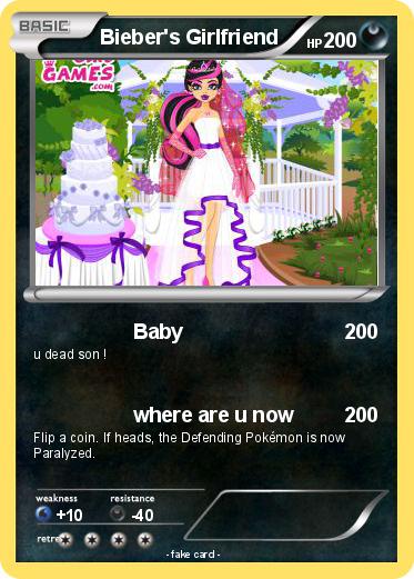 Pokemon Bieber's Girlfriend