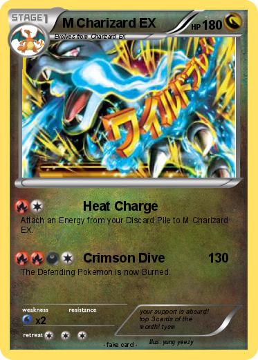 Pokemon M Charizard EX