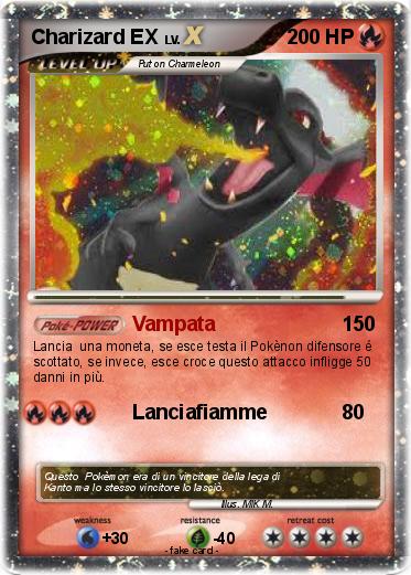 Pokemon Charizard EX