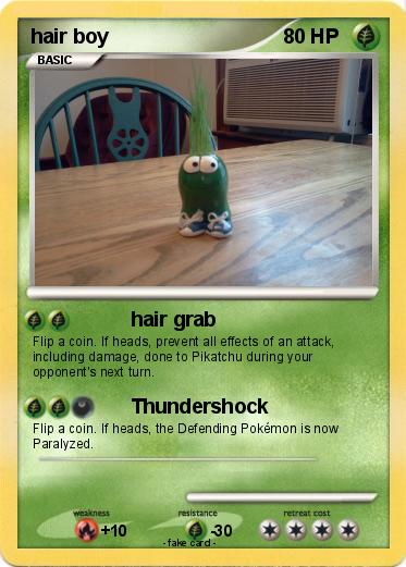 Pokemon hair boy