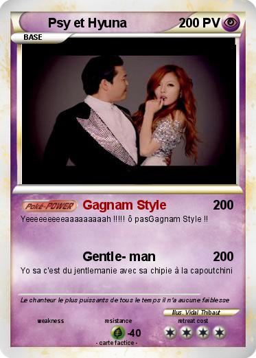 Pokemon Psy et Hyuna