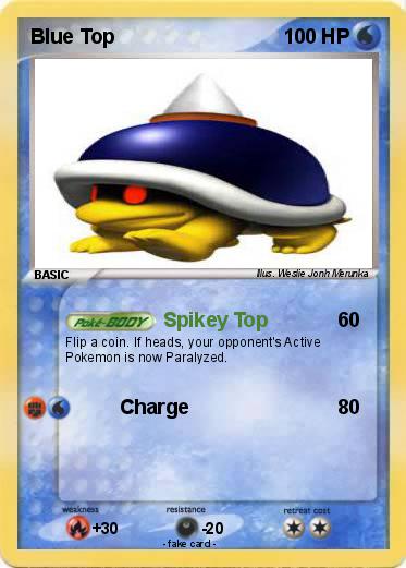 Pokemon Blue Top