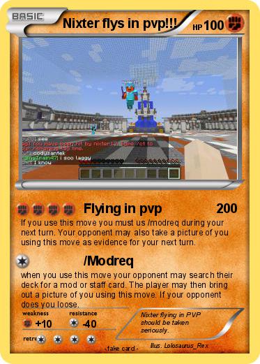 Pokemon Nixter flys in pvp!!!