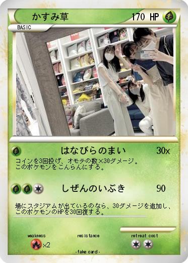 Pokemon かすみ草