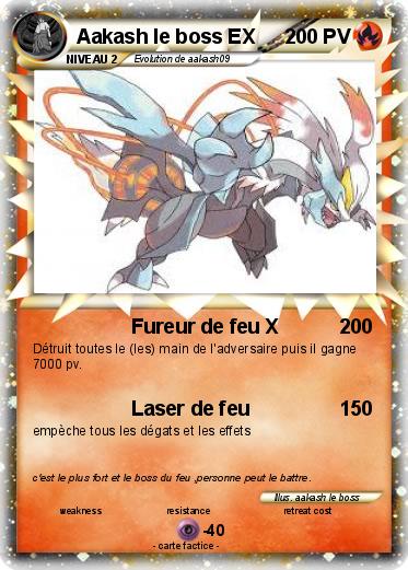 Pokemon Aakash le boss EX