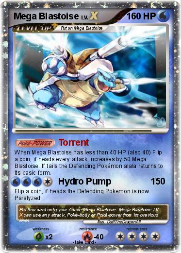 Pokemon Mega Blastoise