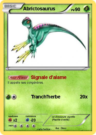 Pokemon Abrictosaurus