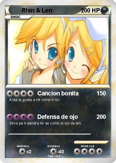Pokemon Rhin & Len