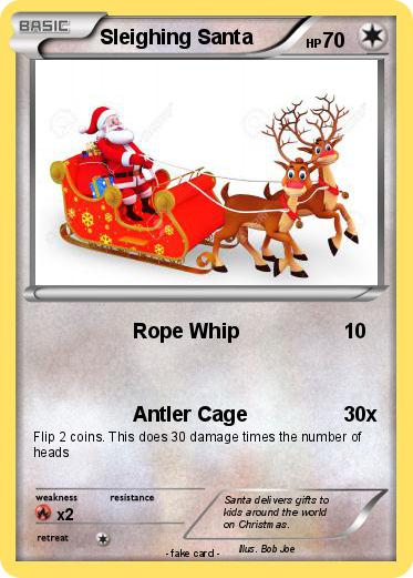 Pokemon Sleighing Santa