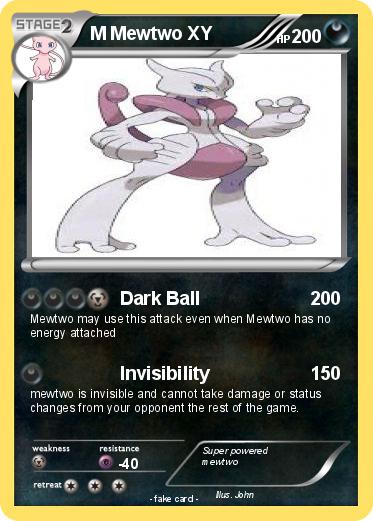 Pokemon M Mewtwo XY
