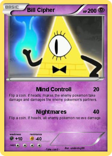 Pokemon Bill Cipher