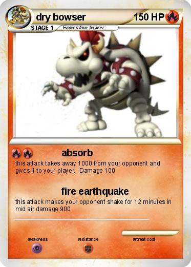 Pokemon dry bowser