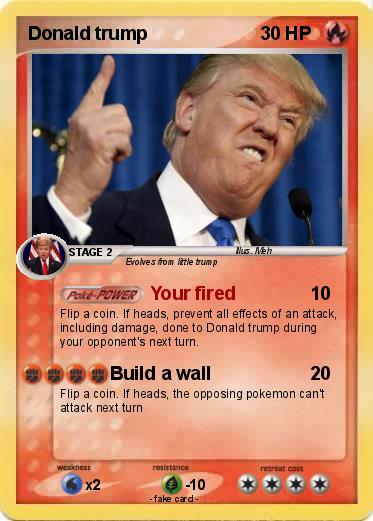 Pokemon Donald trump