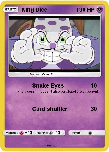 Pokemon King Dice