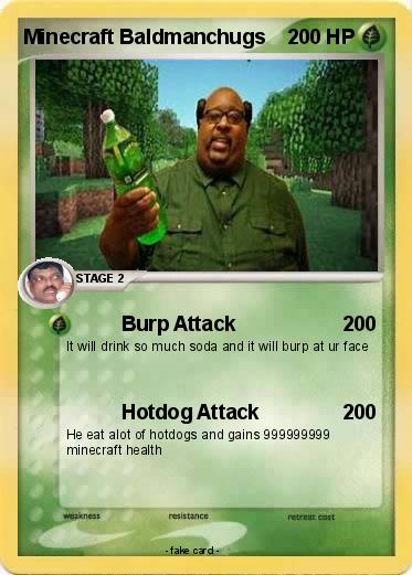 Pokemon Minecraft Baldmanchugs