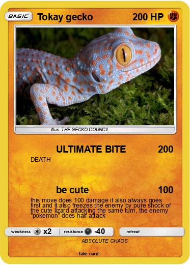 Pokemon Tokay gecko