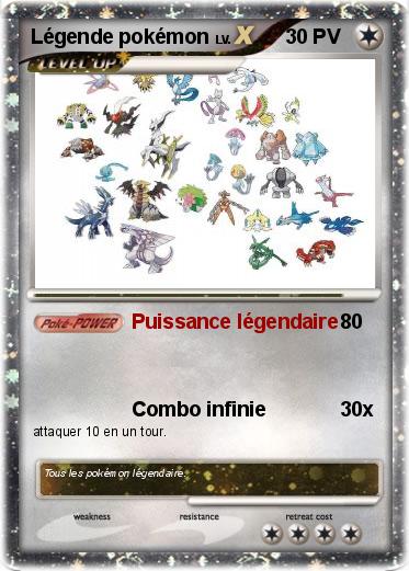 Pokemon Légende pokémon