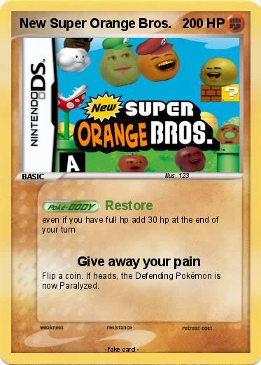 Pokemon New Super Orange Bros.