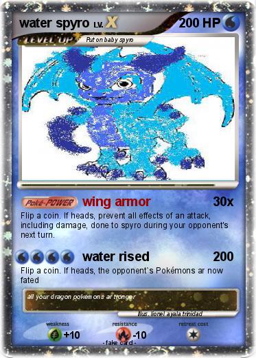 Pokemon water spyro