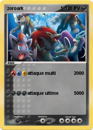 Pokemon zoroark                             5