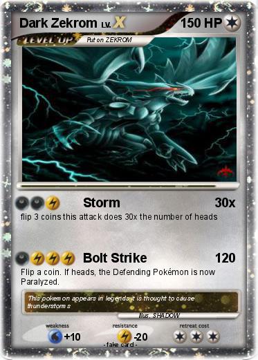 Pokemon Dark Zekrom