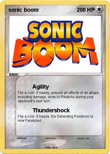 Pokemon sonic boom