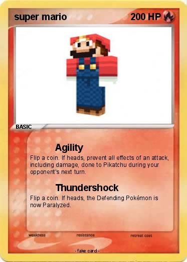 Pokemon super mario
