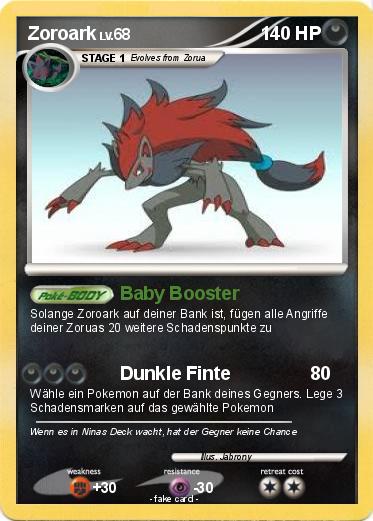 Pokemon Zoroark