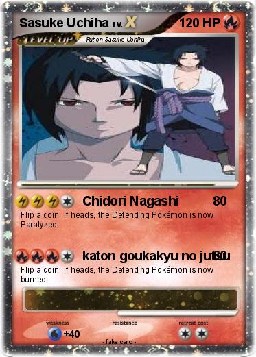 Pokemon Sasuke Uchiha