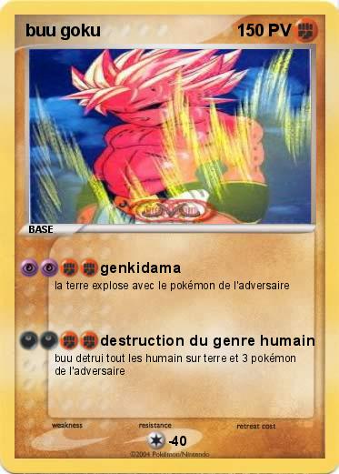 Pokemon buu goku