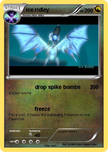Pokemon ice ridley
