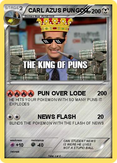 Pokemon CARL AZUS PUNGOD