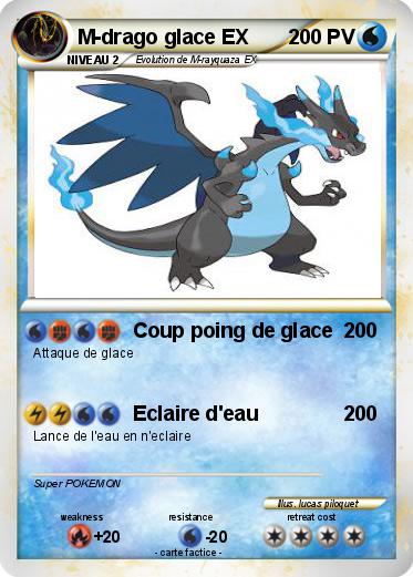 Pokemon M-drago glace EX