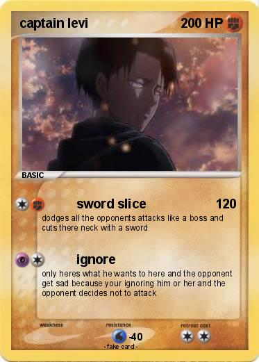 Pokemon captain levi
